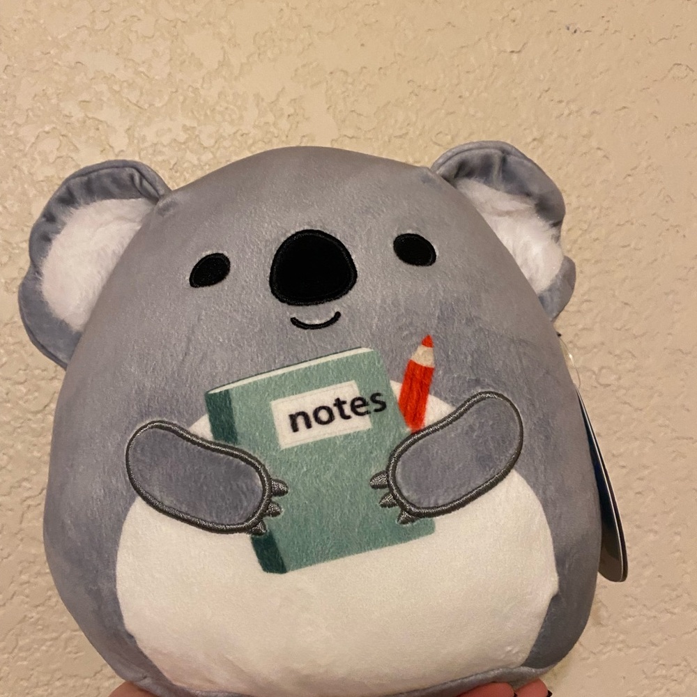 Squishmallow Kirk Back to School 8"